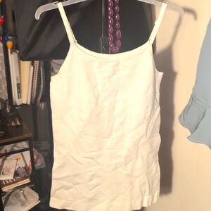 Empetua 2XL White Top Scoop Neck Cami  Size 2XL New with tags